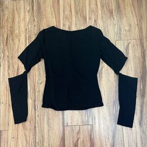 Elegant Black Women's Top